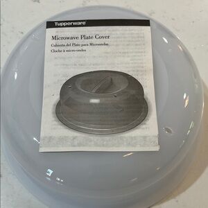 Tupperware Gray Food Storage Splatter Guard
